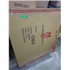Image 1 : Wood framed mirror, in box 36" x 36"