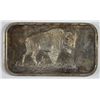 Image 1 : OLD BUFFALO ONE OUNCE .999 SILVER BAR,