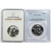 Image 1 : 1963 PROOF FRANKLIN HALF DOLLAR PCGS PR66 & 1964 PROOF KENNEDY HALF DOLLAR NGC