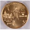Image 2 : 1995-W $5 GOLD (TORCH RUNNER) PCGS MS69