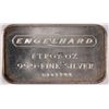 Image 1 : 1 OZT .999 FS ENGELHARD BAR