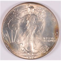 1986 SILVER AMERICAN EAGLE