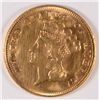 Image 1 : 1878 $3.00 GOLD,  MS-64, FLASHY SUPER RICH LUSTER, VERY MINIMAL CONTACT MARKS
