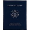 Image 1 : 2003 PROOF AMERICAN SILVER EAGLE IN ORIGINAL BOX WITH CERTIFICATE