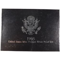 1995 UNITED STATES SILVER PREMIER  PROOF SET IN NICE ORIGINAL PACKAGING