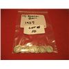 Image 4 : LOT OF (7) MERCURY DIMES 90% SILVER 1927