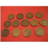Image 2 : LOT OF (11) INDAIN HEAD PENNIES