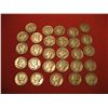 Image 1 : LOT OF (27) MERCURY DIMES (1) ROOSEVELT DIME 90% SILVER