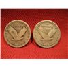 Image 2 : LOT OF (2) 1929 STANDING LIBERTY QUATERS 90% SILVER