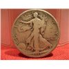 Image 1 : 1917 WALKING LIBERTY HALF DOLLAR 90% SILVER