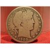 Image 1 : 1900 o BARBER HALF DOLLAR 90% SILVER