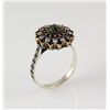 Image 1 : Natural Stone Statement Victorian Design Ring