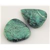 Image 1 : Natural Turquoise 163.62ctw Loose Gemstone 2pc Big Size