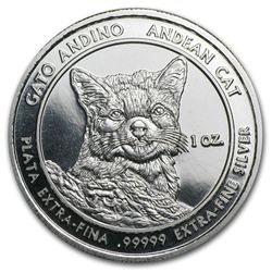 1 oz Silver Round - Andean Cats-Royal Silver Company .9