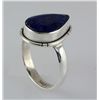 Image 1 : SAPPHIRE CORRUNDUM 20.24CTW SILVER RING