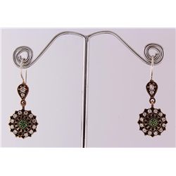 Natural Stone Antique Design Dangle Earring