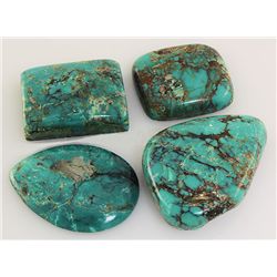 Natural Turquoise 291.53ctw Loose Gemstone 3pc Big Size