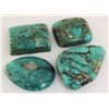 Image 1 : Natural Turquoise 291.53ctw Loose Gemstone 3pc Big Size