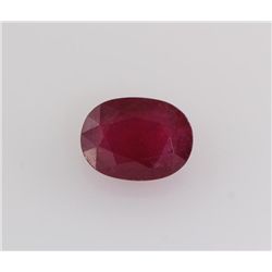 Loose Gemstone Faceted Ruby Corrundum