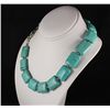 Image 1 : Big Bold Statement Turquoise Necklace