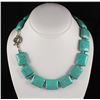 Image 2 : Big Bold Statement Turquoise Necklace