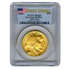 Image 1 : Certified Uncirculated Gold Buffalo 2006 MS69 First