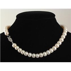 SET OF SIOPAO PEARL NECKLACE & EARRING TOTAL 327.15CTW