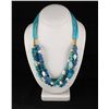 Image 1 : Various Semi Precious Gemstone Handmade Crafts Necklace