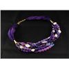 Image 2 : Various Semi Precious Gemstone Handmade Crafts Necklace