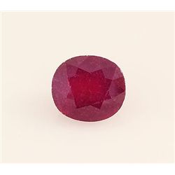 Loose Gemstone Faceted Ruby Corrundum