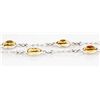 Image 2 : Natural Citrine 22.10CT SilverSwivelLinkChainNecklace 1
