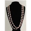 Image 1 : 715.50CTW LONG FRESHWATER PEARL NECKLACE WHITE&RED