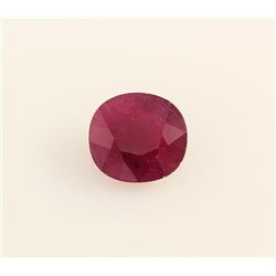 Loose Gemstone Faceted Ruby Corrundum