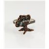 Image 2 : Natural Stone Statement Victorian Design Ring