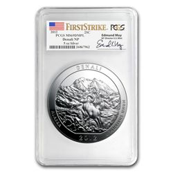 2012 5 oz Silver ATB - Denali MS-69 DMPL FS PCGS Edmund