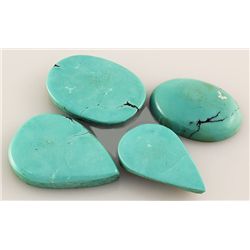 Natural Turquoise 127.57ctw Loose Small Gemstone Lot of