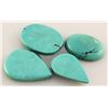 Image 1 : Natural Turquoise 127.57ctw Loose Small Gemstone Lot of