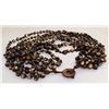 Image 2 : 995.00CTW METAL BROWN 8ROW MOTHER OF PEARL NECKALCE