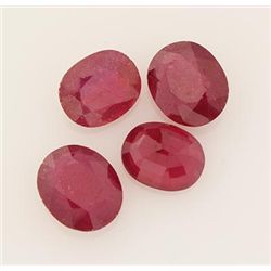 Mix Loose Gemstone Faceted Ruby Corrundum