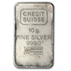 10 gram (Secondary Market) Silver Bar .999 Fine