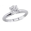 Image 1 : 1.00 ct Round cut Diamond Solitaire Ring, G-H, SI2