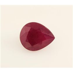 Loose Gemstone Faceted Ruby Corrundum