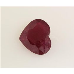Loose Gemstone Faceted Ruby Corrundum