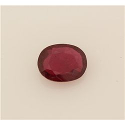 Loose Gemstone Faceted Ruby Corrundum