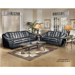 3 Piece Bonded Leather Sofa Set Including  Sofa, Chair 1/2 & Rocker/Recliner