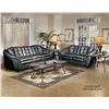 Image 1 : 3 Piece Bonded Leather Sofa Set Including  Sofa, Chair 1/2 & Rocker/Recliner
