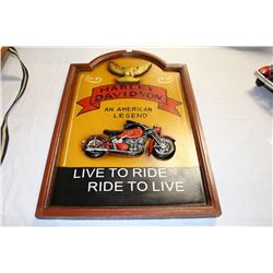 Harley Davidson American Legend Sign