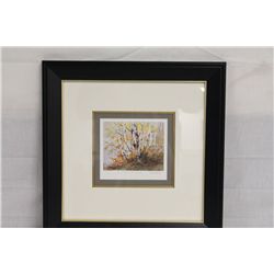 John Joy Hand Signed Limited Edition Museum  Framed Print "Fall