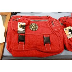 Via Moda Sport Red Carry Bag