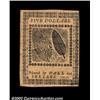 Image 2 : Continental Currency February 26, 1777 $5 Very Choice New. But for the right-hand-face margin's just